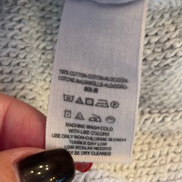 Free People Sweatshirt Cowl Neck Pullover Oversized Relax Fit - Picture 10 of 10